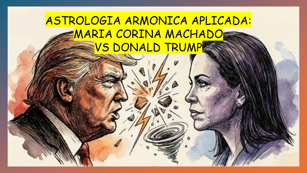 EL SECRETO DE LA ASTROLOGIA ARMONICA EN LAS CARTAS DE DONALD TRUMP Y DE MARIA CORINA MACHADO